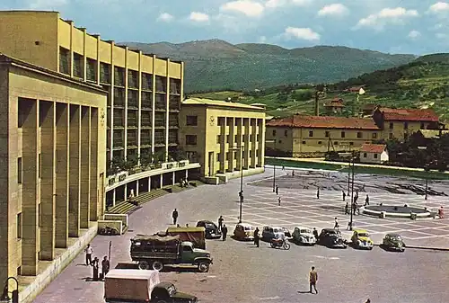 Sarajevo railway station around 1960