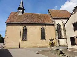 The church in Sarrewerden