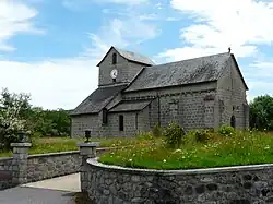 The church in Sarroux