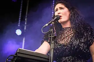 Kibby performing as White Sea in 2014