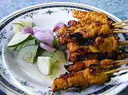 Image 84Sate (from Malaysian cuisine)