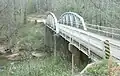 A span across The Saugahatchee Creek