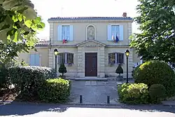 The town hall in Sauternes