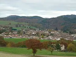A general view of Sauxillanges