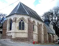The church in Saveuse