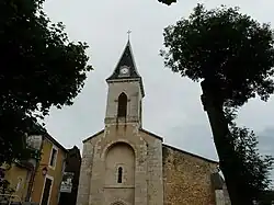 The church in Savignac-les-Églises