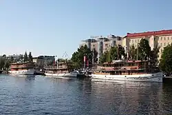 Harbour of Savonlinna in 2009.