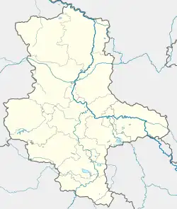 Zeitz is located in Saxony-Anhalt