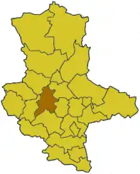Location of Aschersleben-Staßfurt