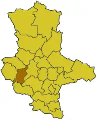 Location of Quedlinburg