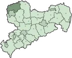 Location of Delitzsch