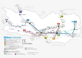 Route map as of December 2022