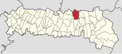 Location in Ialomița County