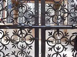 Detail of the grilles