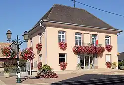 The town hall in Schœnau