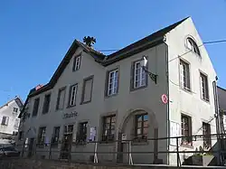 The town hall in Scharrachbergheim