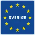 Sign when entering Sweden from another country