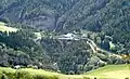 Schin gorge with the viaduct.