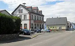 The town hall in Schirrhein