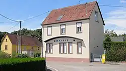 The town hall in Schirrhoffen