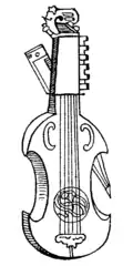 Schlüsselfidel from Musica Instrumentalis Deudsch (1529)[12]