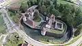 Aerial view of the castle
