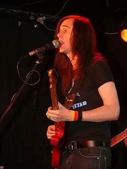 Sebastian Schneider on stage, Enerpol Fest, 2016