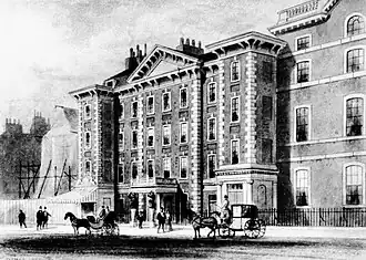 Schomberg House circa 1850 (See §&nbsp;Examples: Schomberg House.)