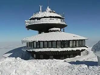 Tadeusz Hołdys High-Mountain Meteorological Observatory on Śnieżka