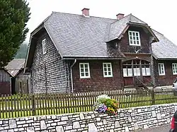 Former house of Günther Schwab in Pusterwald