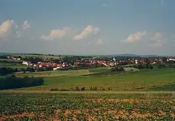 View of the town