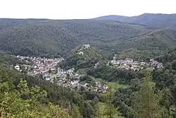 Schwarzburg seen from Trippstein