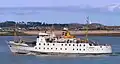 Scillonian III off St Mary's approaching the pier