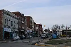 Pittsburgh Street in Downtown Scottdale