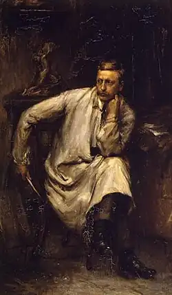 Sculptor, 1911