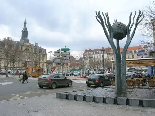 Sculpture in Roanne, France