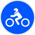 R-405 Road for motorcycles without sidecar