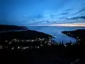 Image of the "Bond Site" view during night