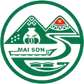 Official seal of Mai Sơn District