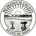 Official seal of Muskingum County, Ohio