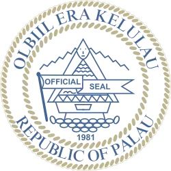 Coat of arms of Palau