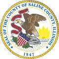 Official seal of Saline County, Illinois