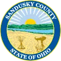 Official seal of Sandusky County, Ohio