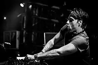 Sebastian Ingrosso playing live at Ushuaïa Ibiza in 2013