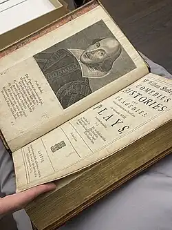 William Shakespeare, William Shakespeare's Comedies, Histories, & Tragedies (London: Thomas Coates, 1632); Pequot Library Special Collections
