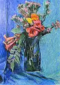"Sedlarevo Flowers No. 1", soft pastel, 2000