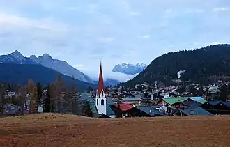 Seefeld in Tirol by wintertime