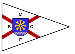 Flag of the Segel-Motorboot-Club Friedrichshafen, without background