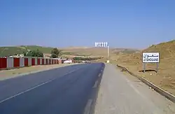 Road leading to Seghouane