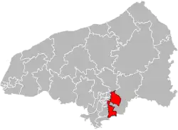 Location of Darnétal